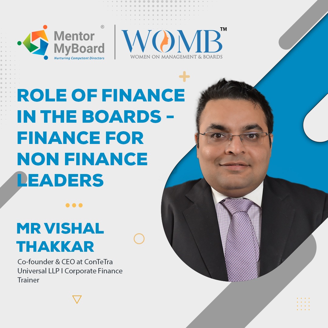 Role of finance in the Boards- Finance for Non Finance Leaders Image
